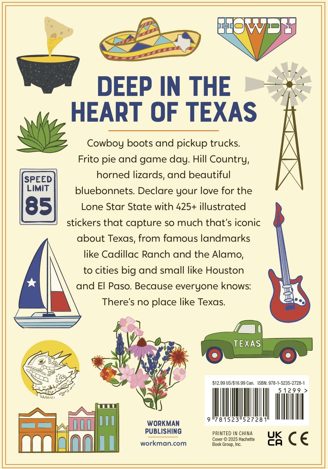 I Love Texas Sticker Book: 425+ Stickers Celebrating the Lone Star State