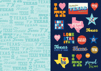 I Love Texas Sticker Book: 425+ Stickers Celebrating the Lone Star State