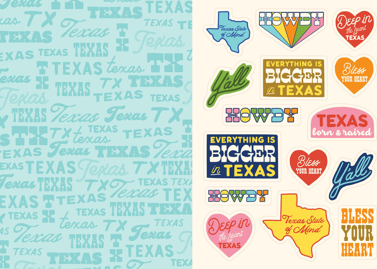 I Love Texas Sticker Book: 425+ Stickers Celebrating the Lone Star State