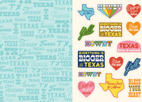 I Love Texas Sticker Book: 425+ Stickers Celebrating the Lone Star State