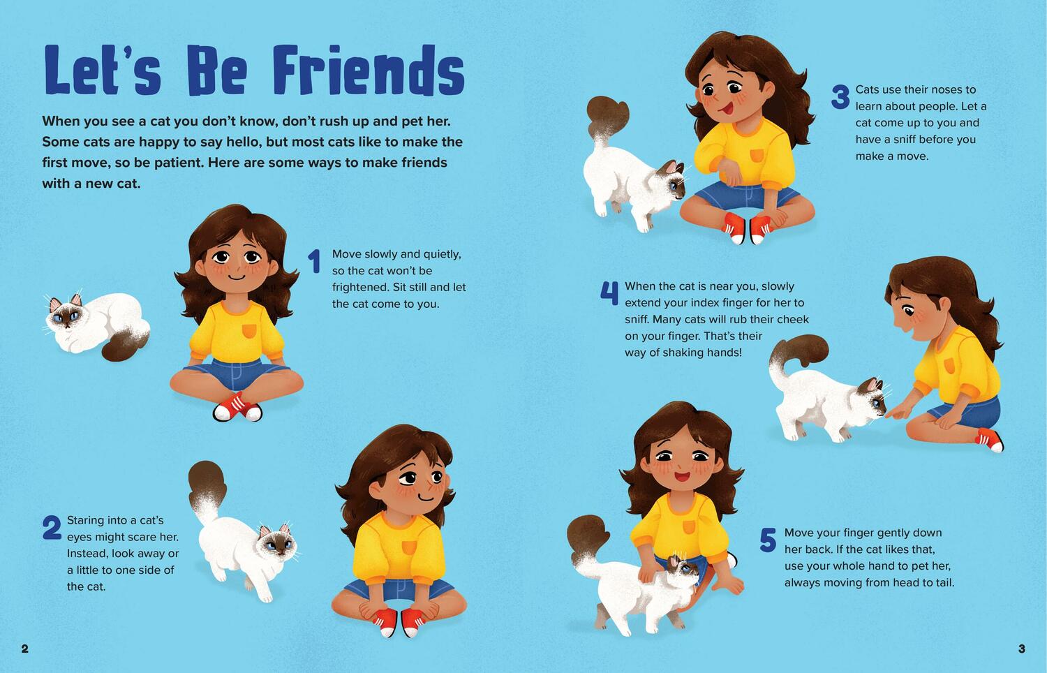 Animal Friends: Hello, Cats!: Meet Cats of All Colors & Breeds; Learn What Cats Love; Discover How to Be Friends!
