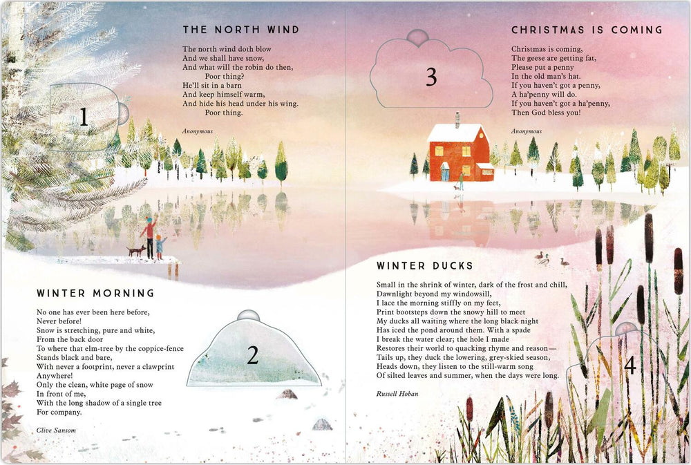 Tis the Season: A Lift-the-Flap Advent Calendar Full of Christmas Poems