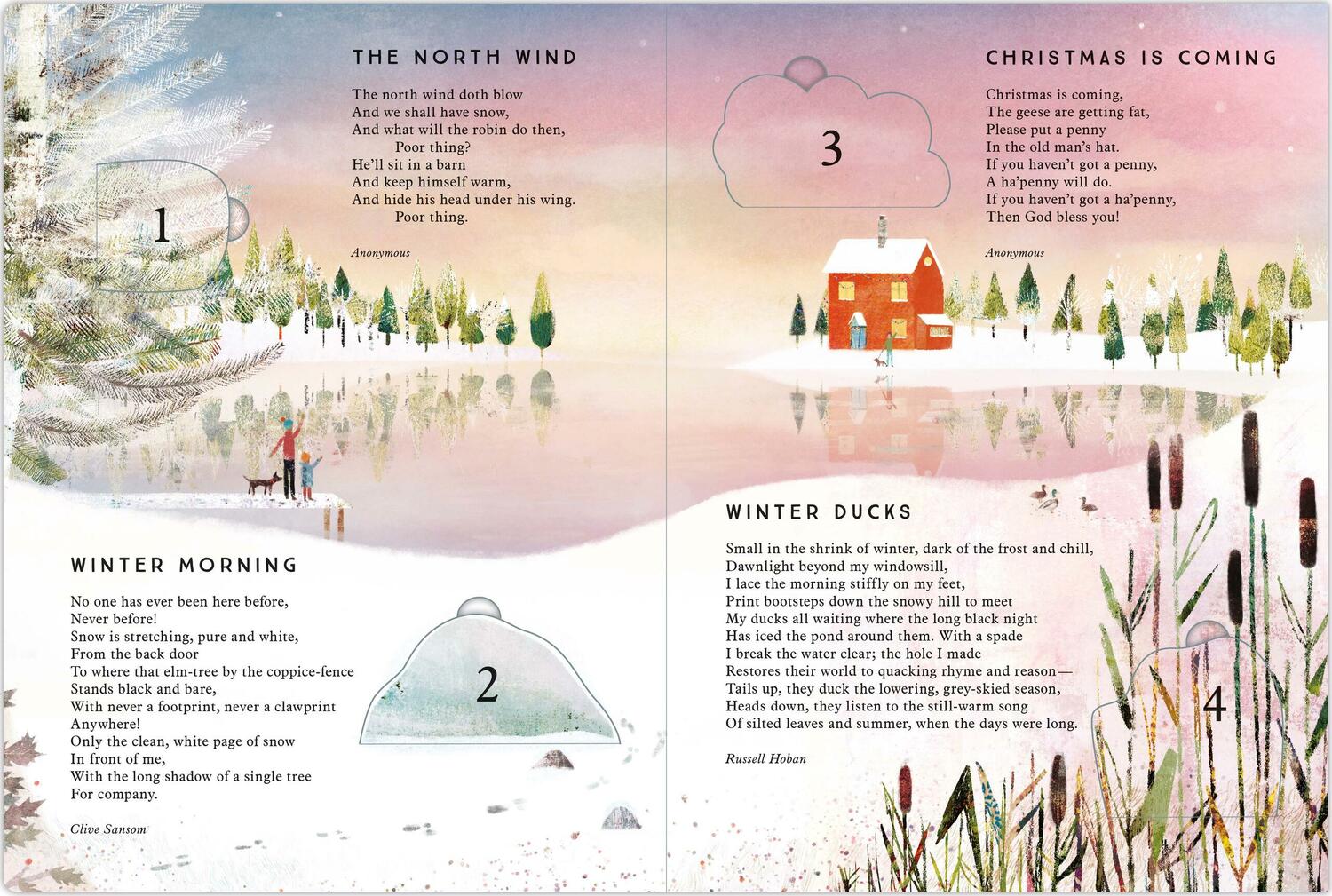 Tis the Season: A Lift-the-Flap Advent Calendar Full of Christmas Poems