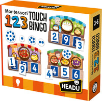 123 Montessori Touch Bingo