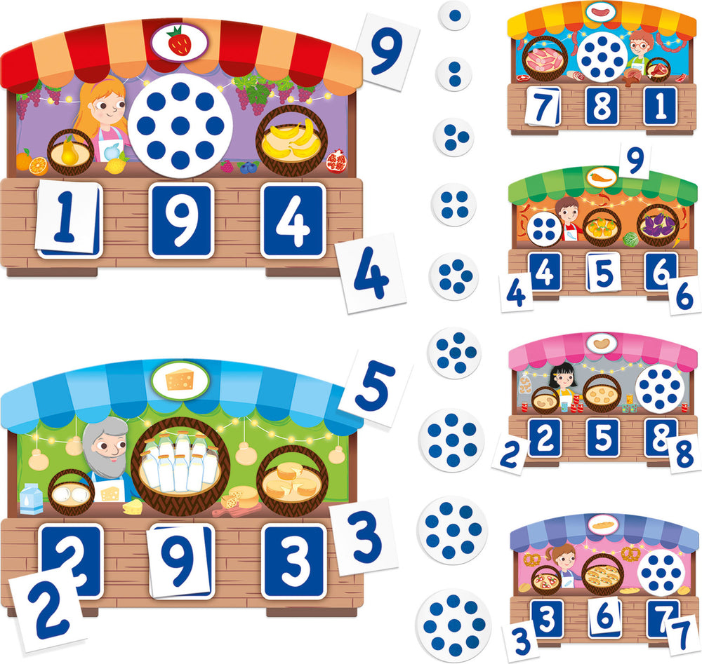 123 Montessori Touch Bingo