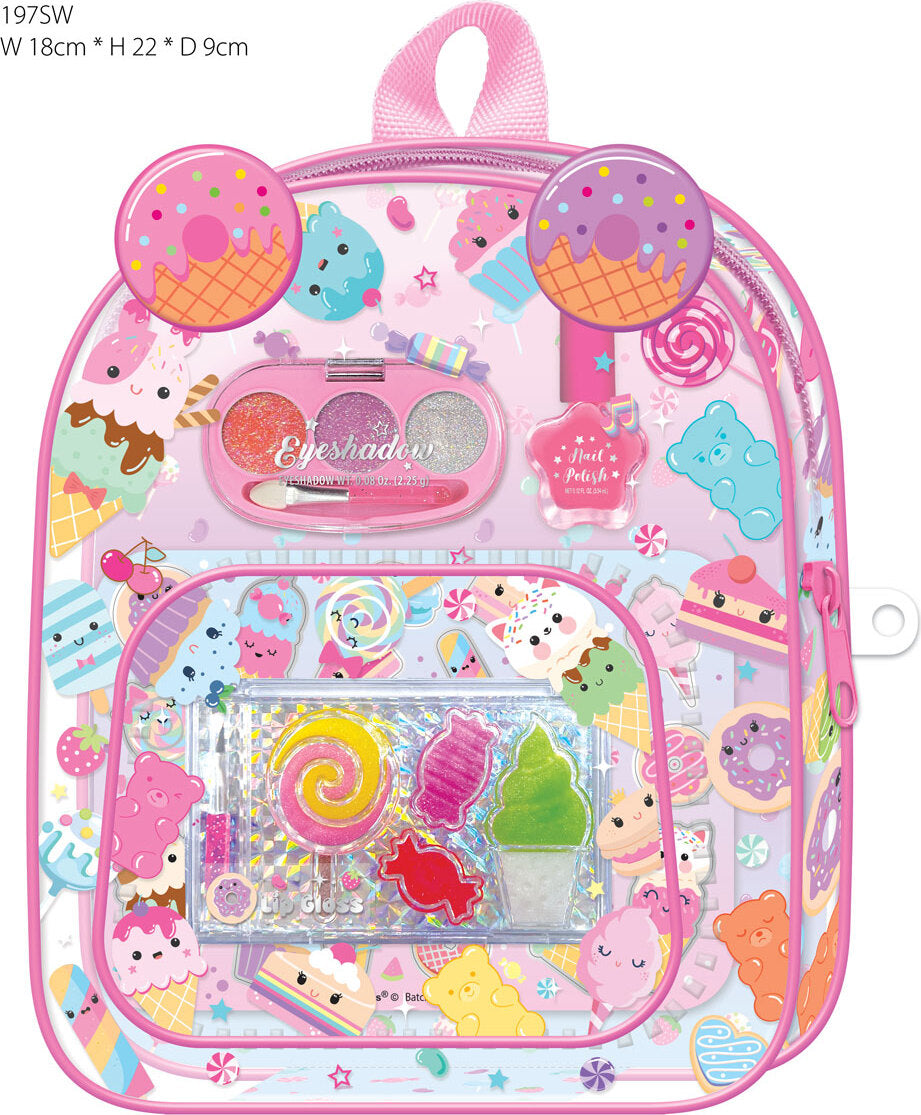Fashionate Mini Beauty Backpack, Sweets