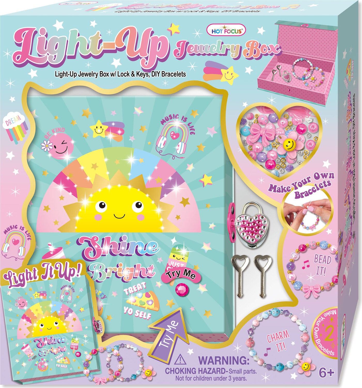 Light Up Jewelry Box, Be Kind