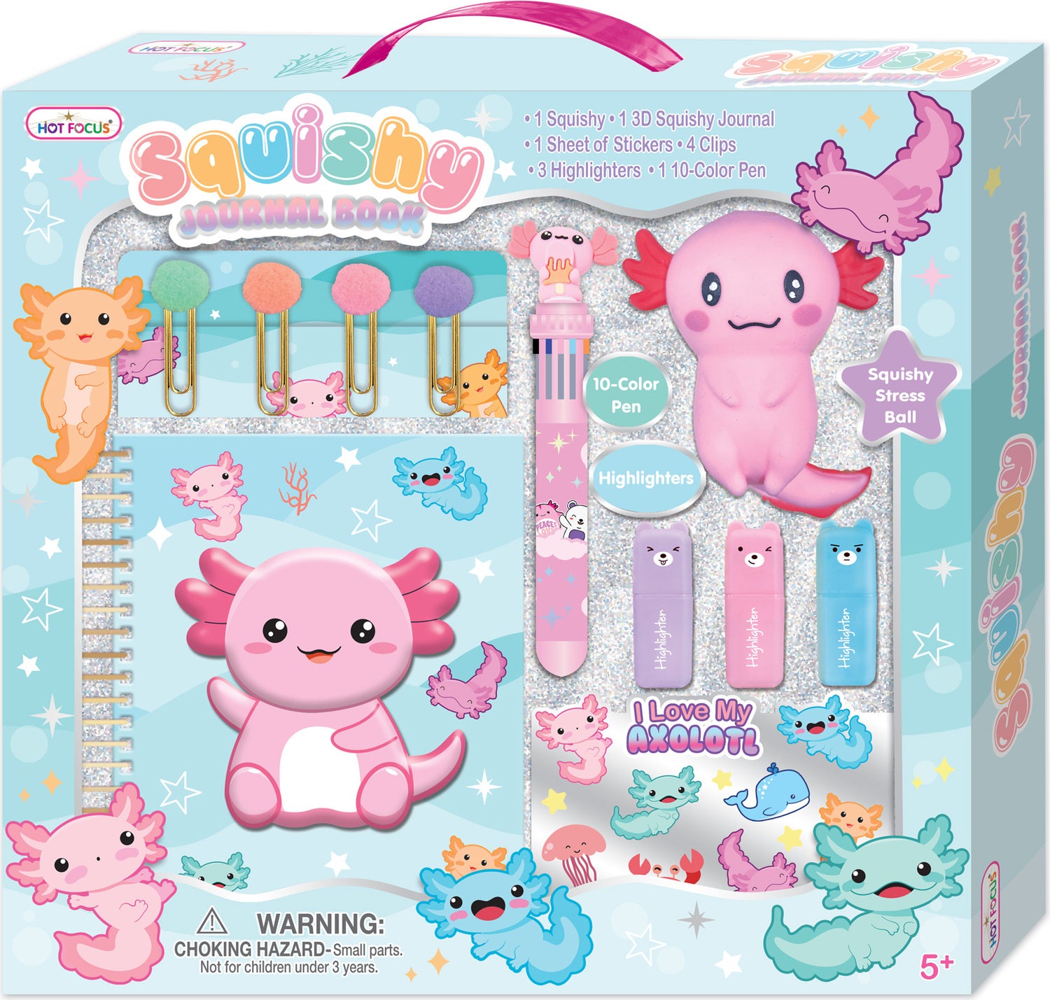 Squishy Journal Book, Critters