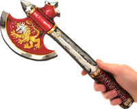 Liontouch Pretend-Play Foam Noble Knight Axe - Red