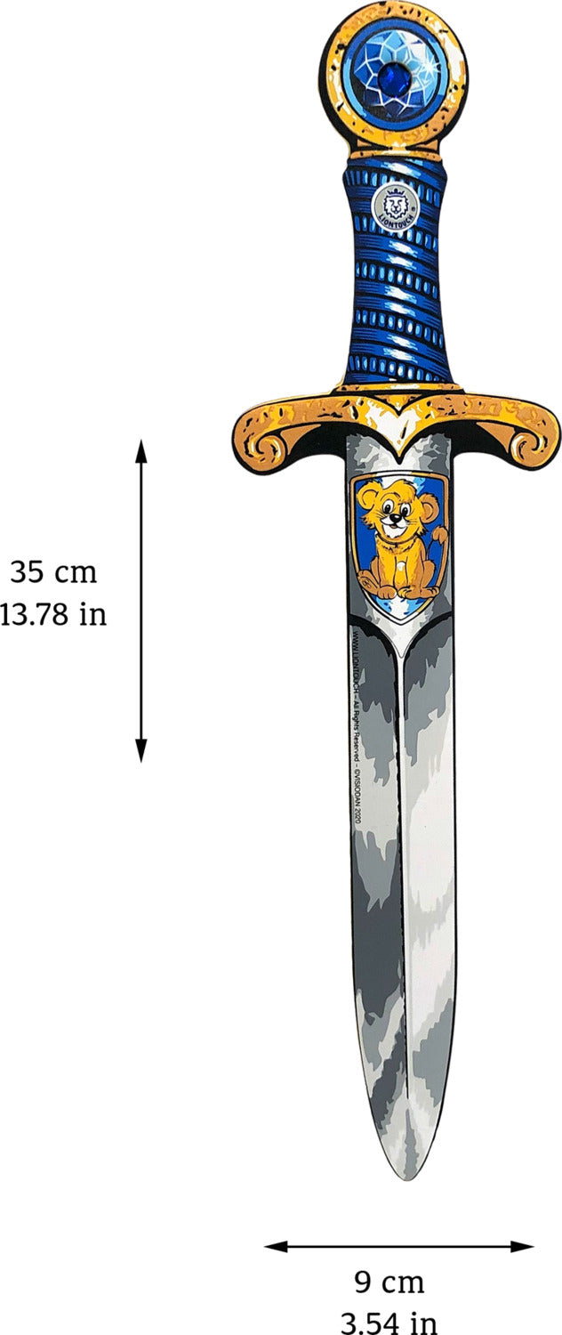 Liontouch Pretend-Play Foam Mini Lion Sword - Blue