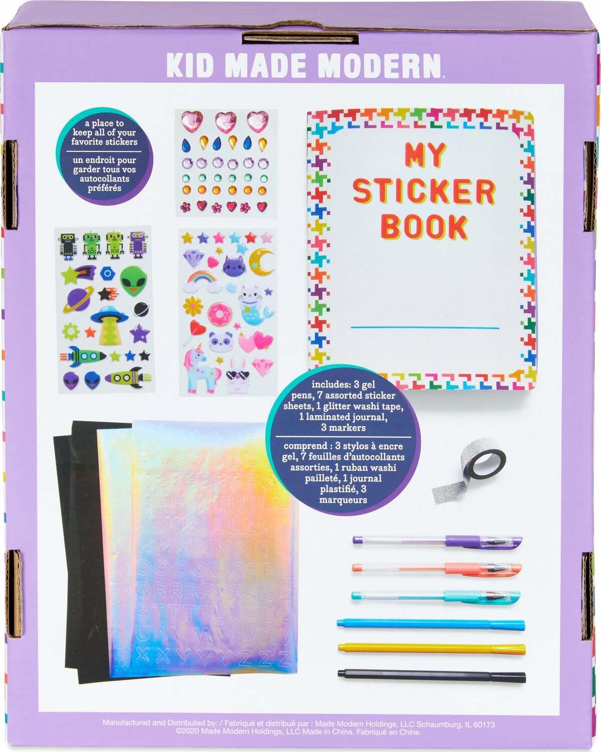 Kid Made Modern Sticker Collecting Album