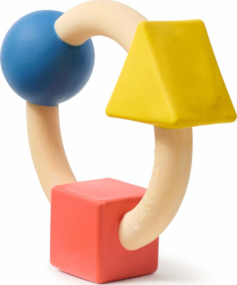 OLI&CAROL Bauhaus Movement Teething Ring Basic