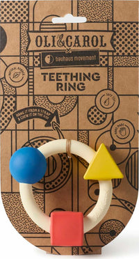 OLI&CAROL Bauhaus Movement Teething Ring Basic