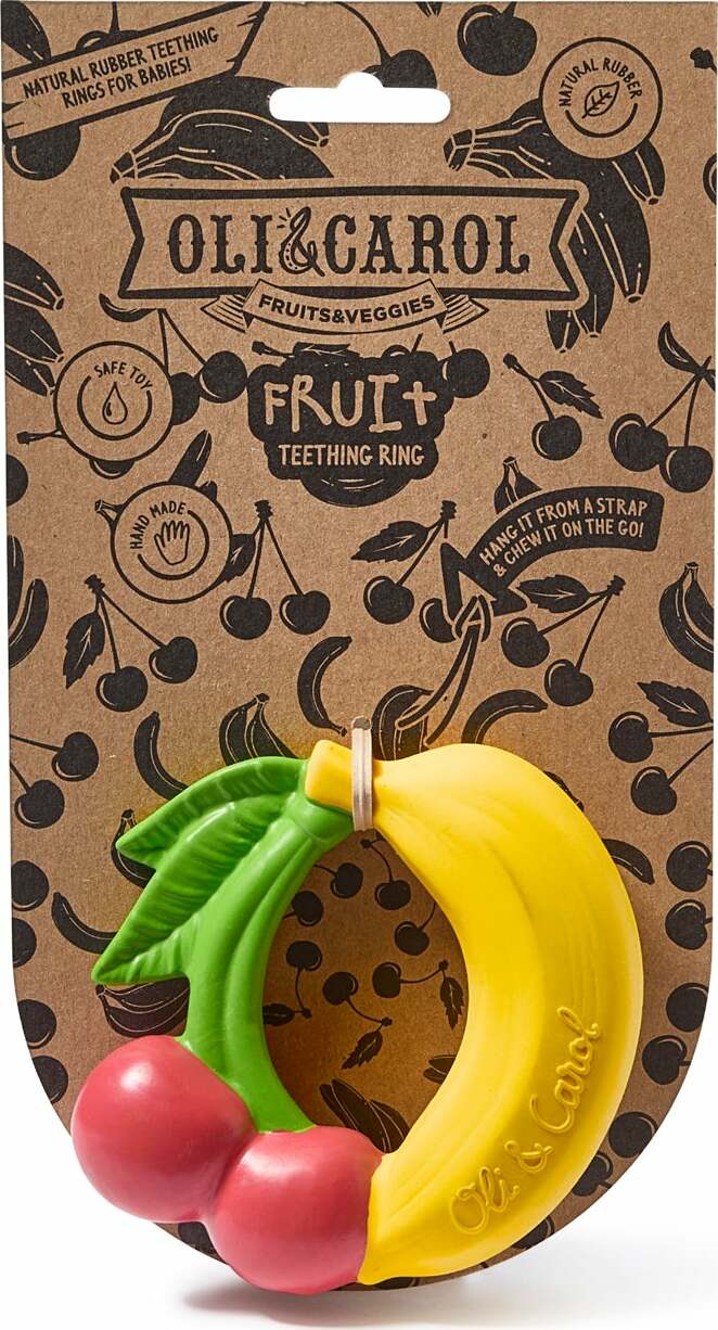 OLI&CAROL Fruit Teething Ring