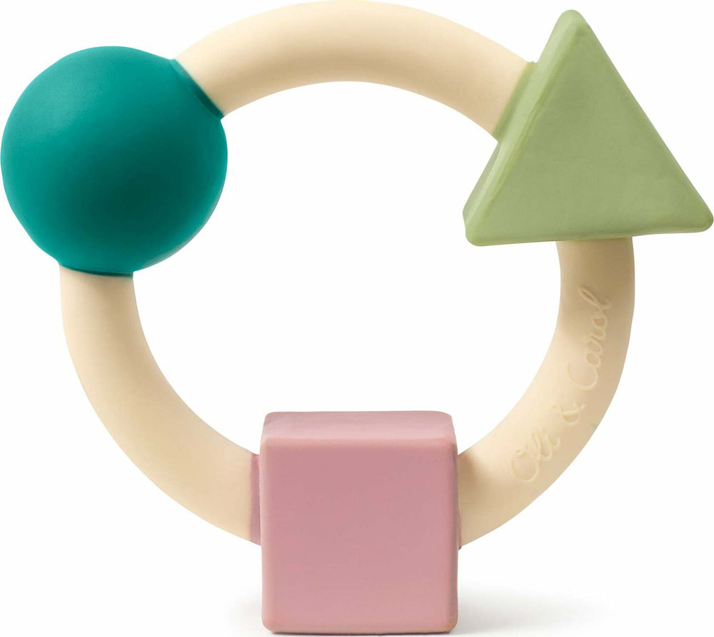 OLI&CAROL Bauhaus Movement Teething Ring Soft