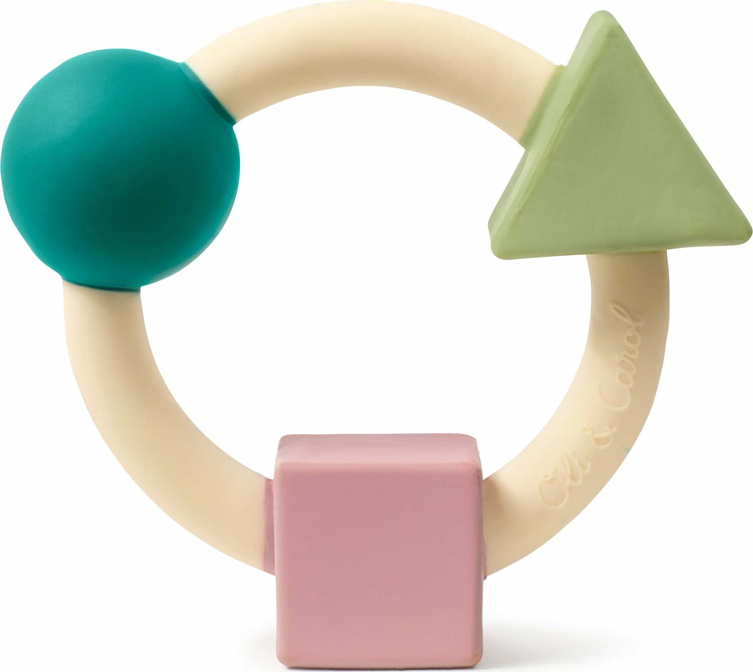 OLI&CAROL Bauhaus Movement Teething Ring Soft