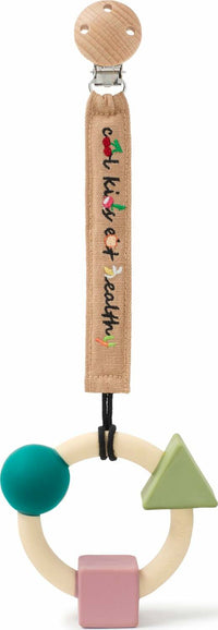 OLI&CAROL Bauhaus Movement Teething Ring Soft