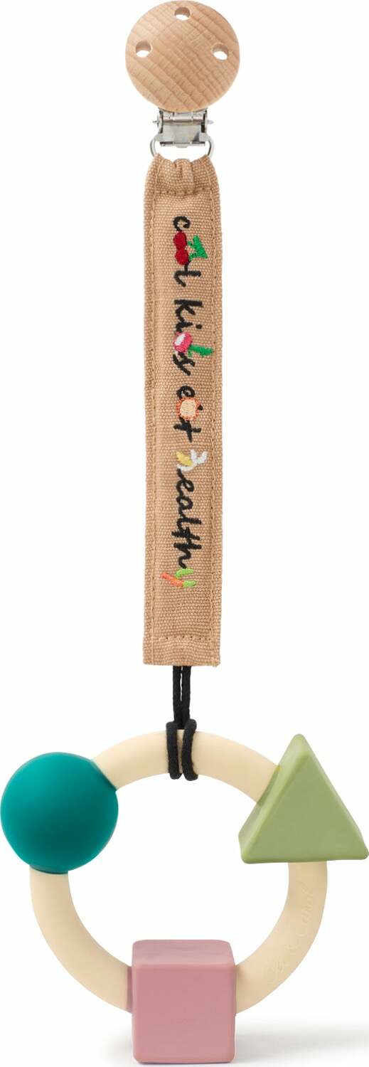 OLI&CAROL Bauhaus Movement Teething Ring Soft