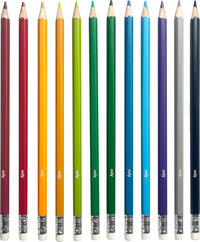 Un-Mistakeables! Erasable Colored Pencils - Set of 12