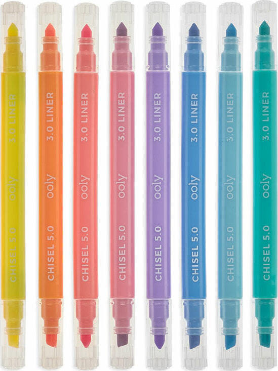 Pastel Liners Dual Tip Markers