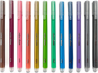 Color Sheen Metallic Colored Gel Pens - Set of 12