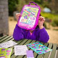 Let's Go! Activity & Coloring Kit - Robo Dinos