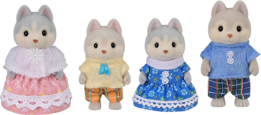 Calico Critters Husky Family