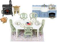 Calico Critters Elegant Dining Room
