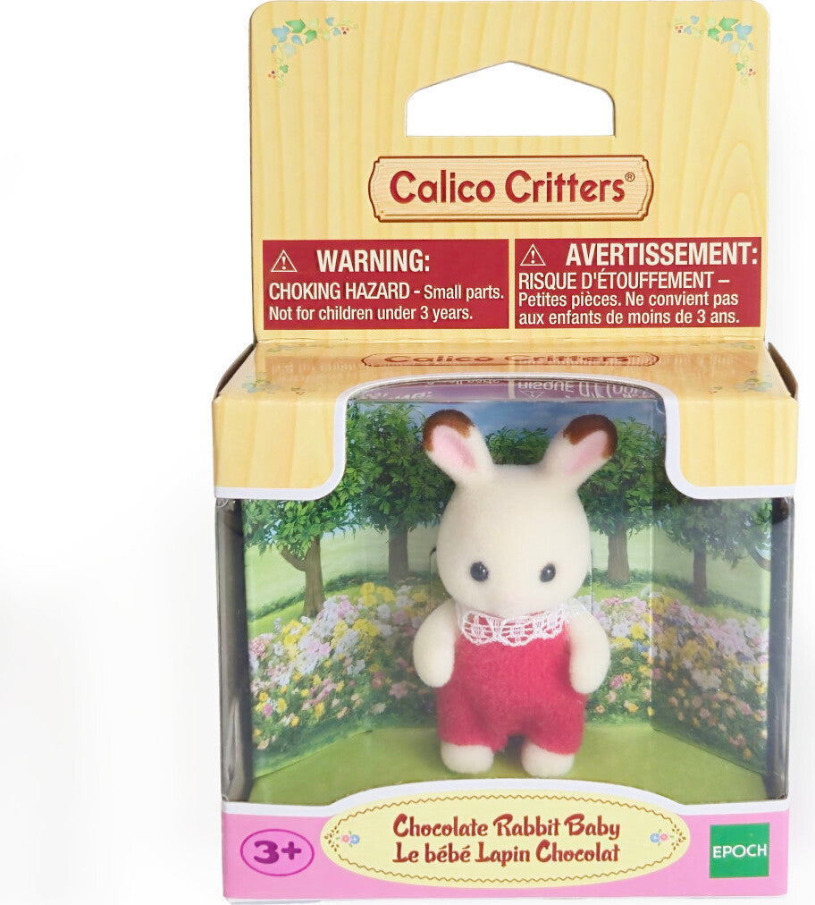Calico Critters Chocolate Rabbit Baby – The Toy Maven