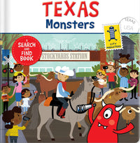 Texas Monsters: A Search and Find Book