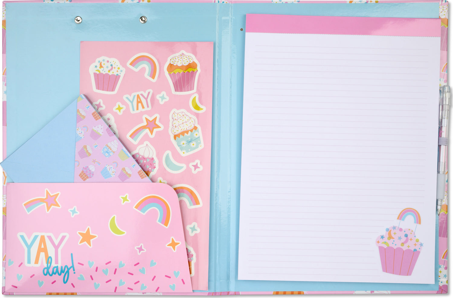 Cupcake Pary Clipboard Set