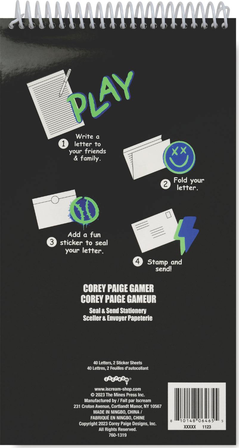 Corey Paige Gamer Seal and Send