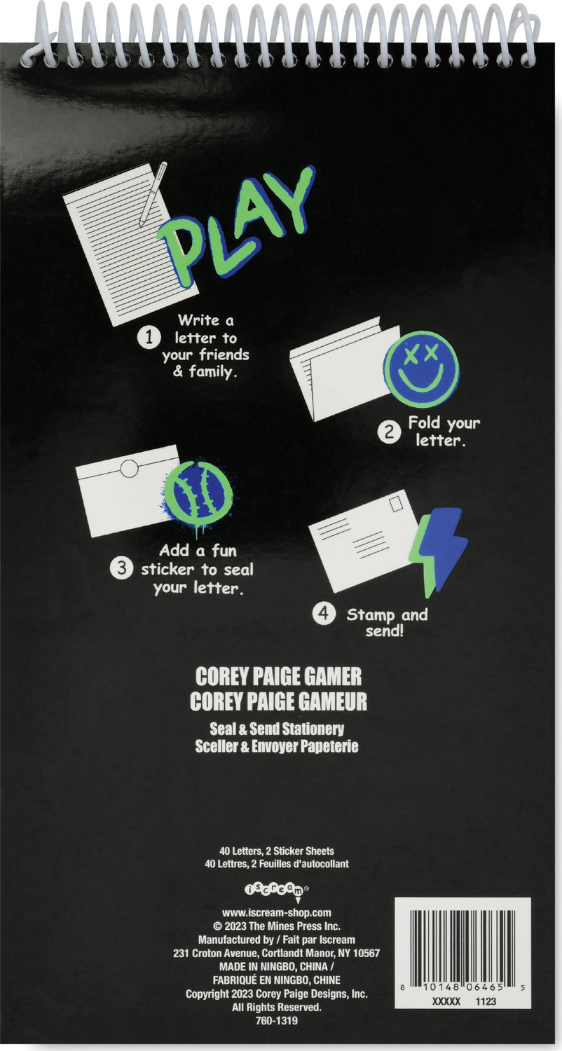 Corey Paige Gamer Seal and Send