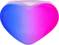 Ombre Heart Ring Set Blue Pink