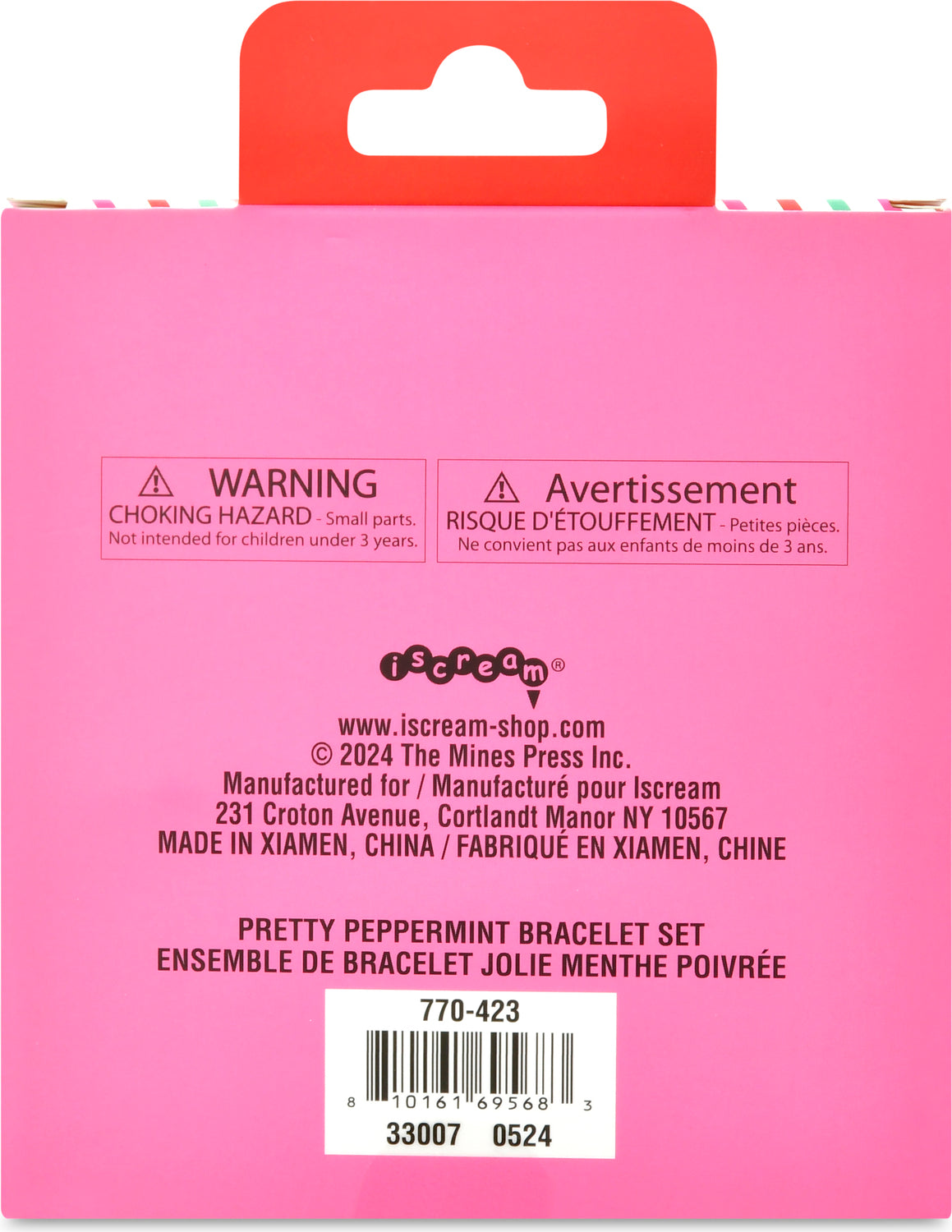 PRETTY PEPPERMINT BRACELET SET