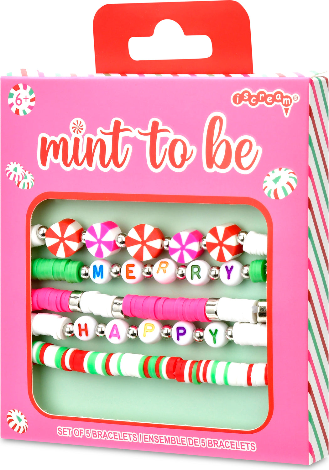 PRETTY PEPPERMINT BRACELET SET