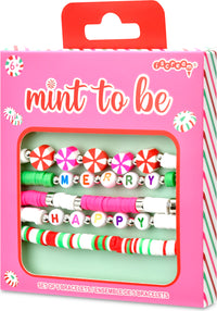 PRETTY PEPPERMINT BRACELET SET