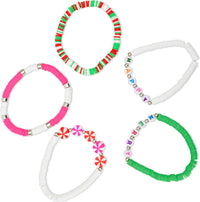 PRETTY PEPPERMINT BRACELET SET