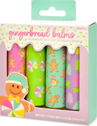 Gingerbread Lip Balm Set