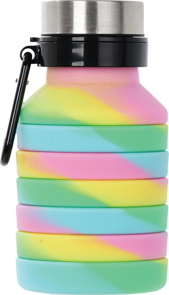 Swirl Tie Dye Collapsible Water Bottle