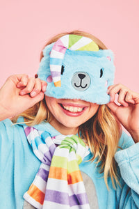 Cozy Polar Bear Eye Mask