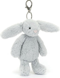 Bashful Silver Bunny Bag Charm