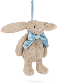 Bashful Beige Bunny Decoration