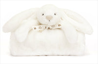Bashful Luxe Bunny Blankie (White)
