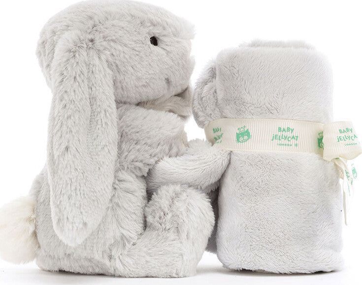 Bashful Bunny Soother (Silver) – The Toy Maven