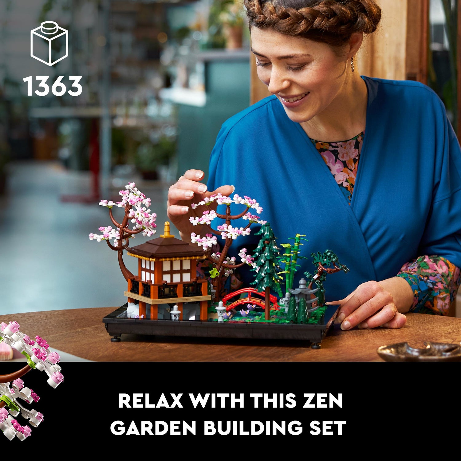 LEGO® Icons Tranquil Garden Set for Adults