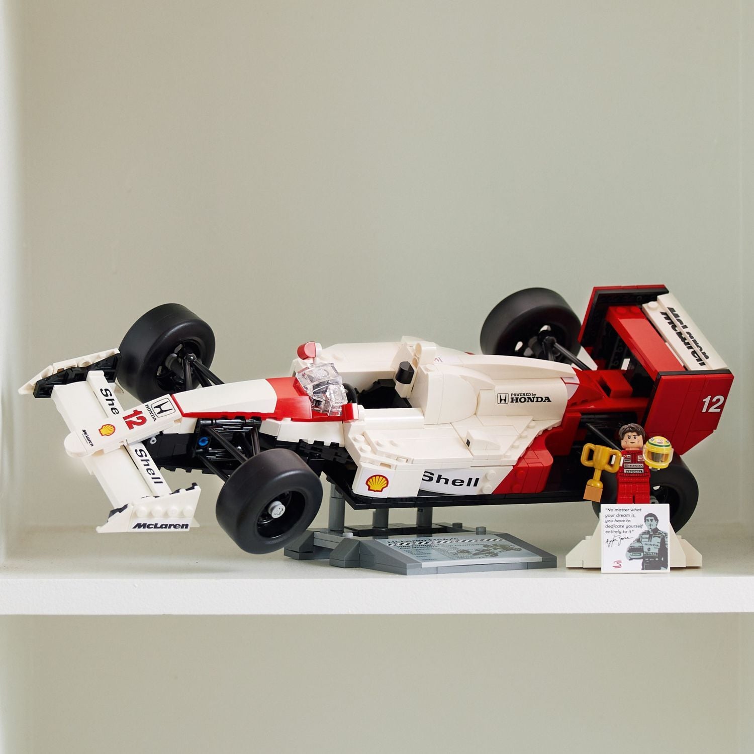 LEGO® Icons: McLaren MP4/4 & Ayrton Senna – The Toy Maven