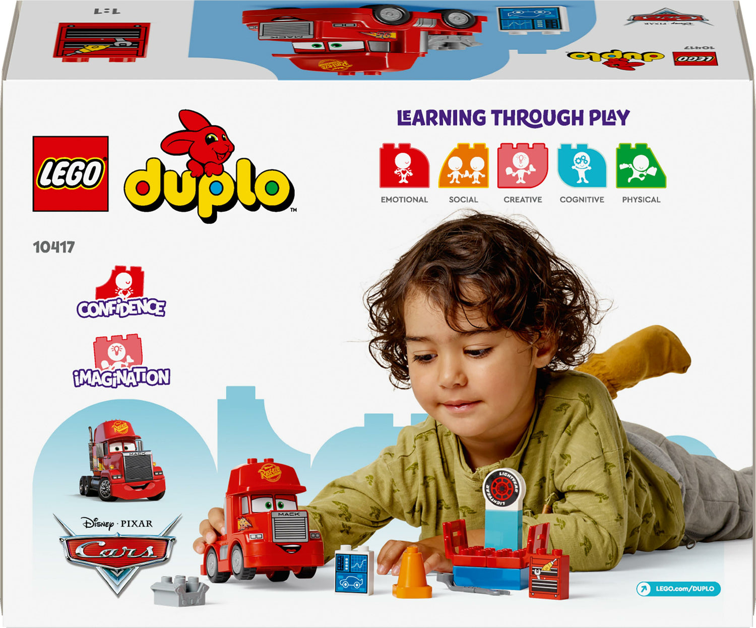 LEGO DUPLO Disney and Pixar’s Cars Mack at the Race