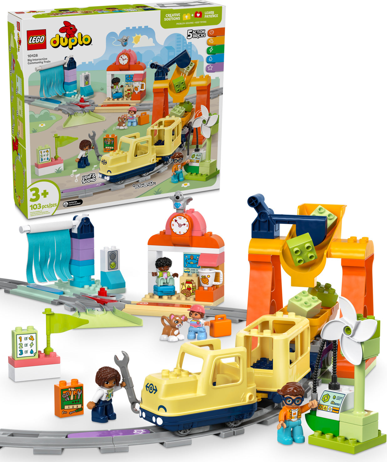 LEGO DUPLO: Big Interactive Community Train