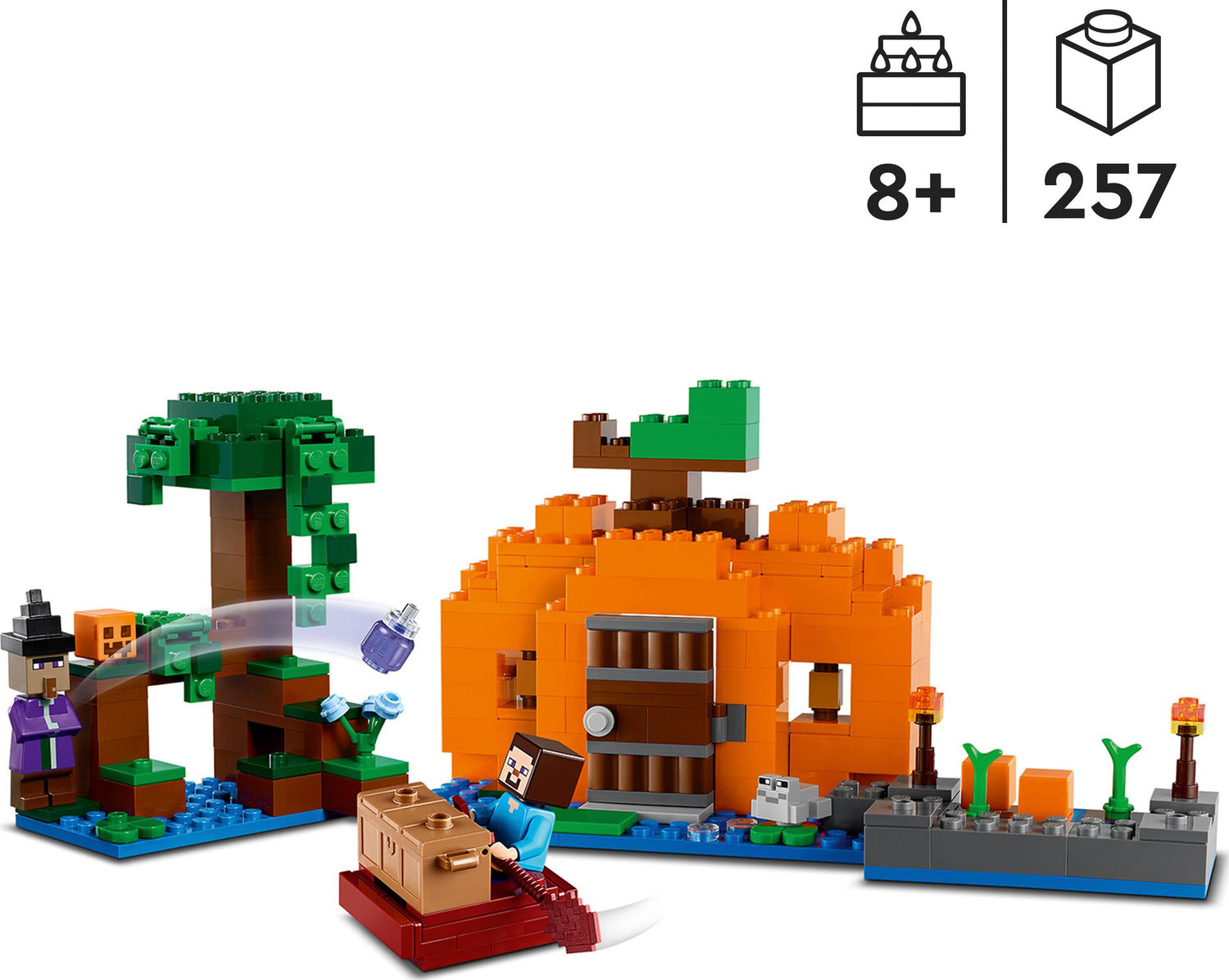 LEGO® Minecraft® The Pumpkin Farm Building Toy